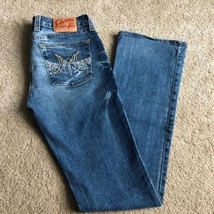 Lucky brand jeans size 8 long merry Lola boot